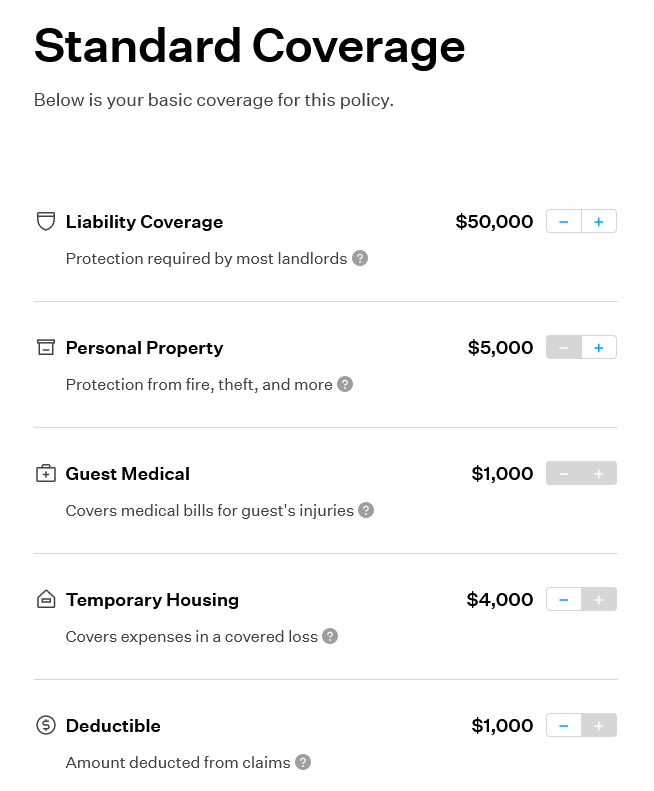 Customize your insurance